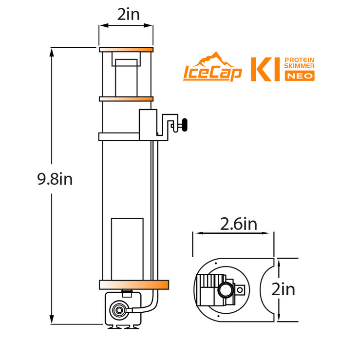 Icecap K1 Neo Skimmer