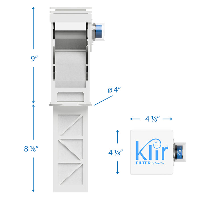 Klir Automatic Drop-In Filter 4" v2