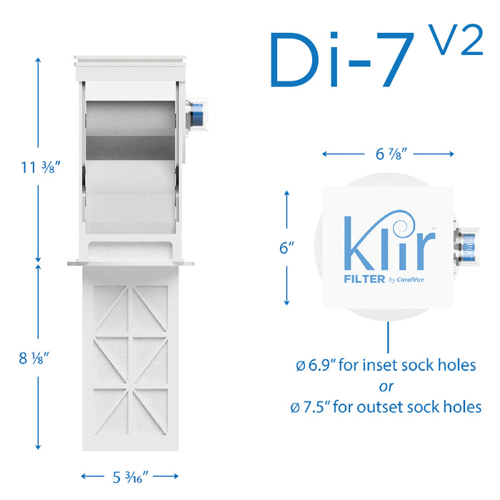 Klir Automatic Drop-In Filter 7" v2