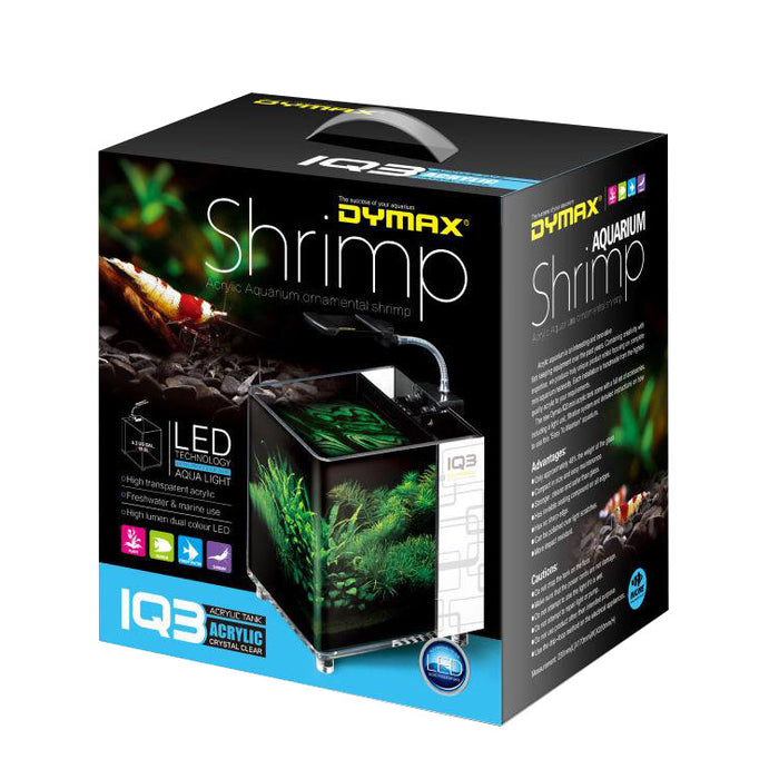 DYMAX IQ3 Mini Acrylic Aquarium-SNOWY WHITE