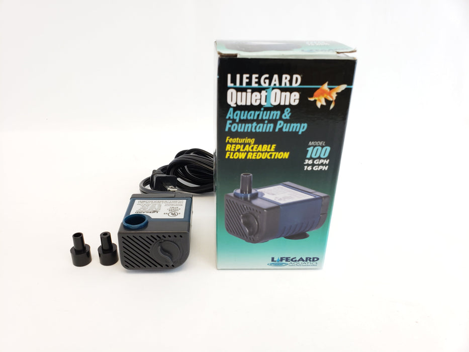 LIFEGARD Aquatic Quiet One Pro Series Aquarium 100 - 37 GPH