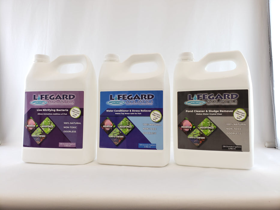 Lifegard Aquatics Pond and Aquarium Cleaner & Sludge Remover 128 oz