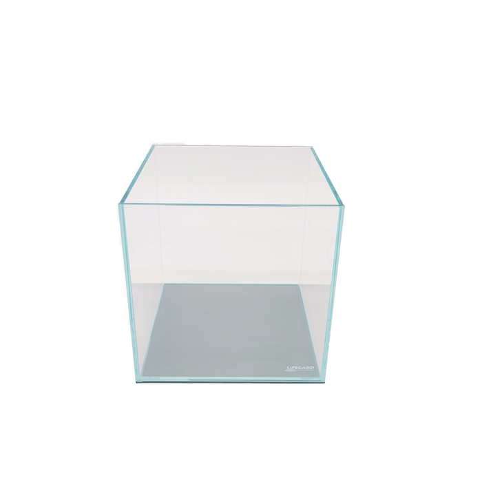 Lifegard Aquatics 1 Gallon Ultra-Low Iron Nano Rimless Cube Tank 5mm