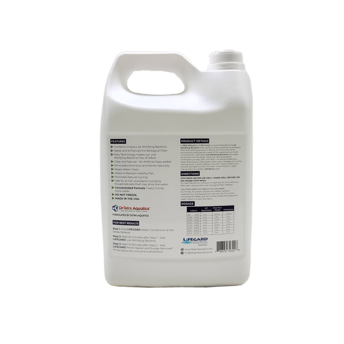 Lifegard Aquatics Live Nitrifying Bacteria 128 oz