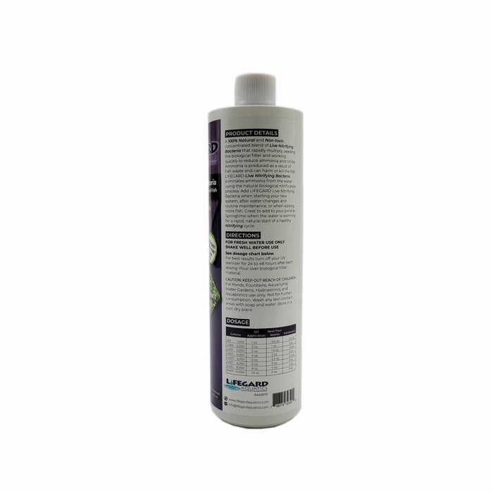 Lifegard Aquatics Live Nitrifying Bacteria 16 oz