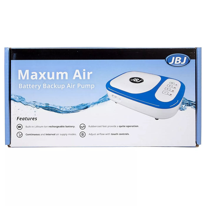 JBJ MAXUM - AIR PUMP WITH BATTEY BACK UP