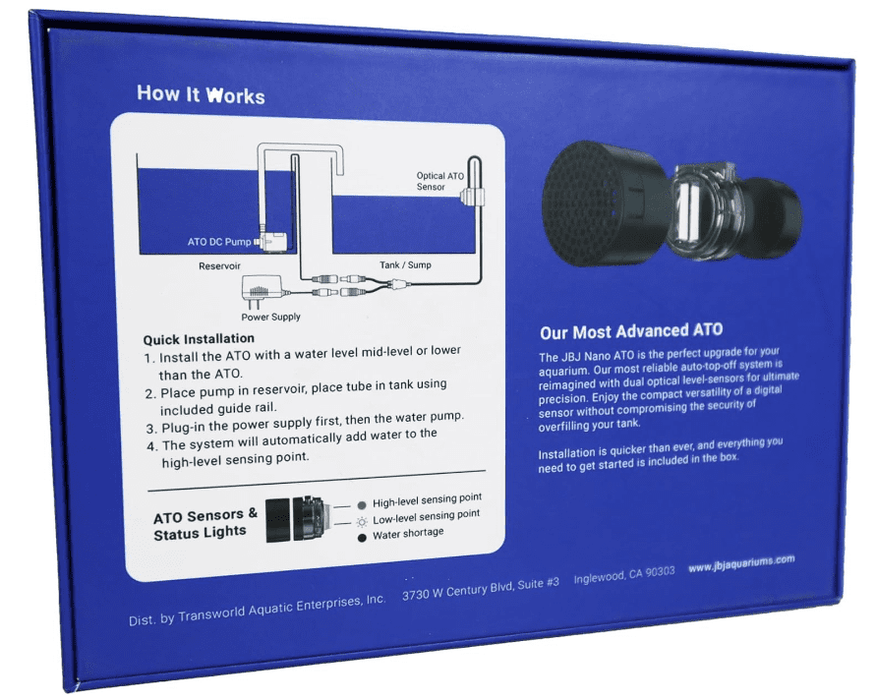 JBJ NANO ATO - ADVANCED KIT - ATO, PUMP, HOSE