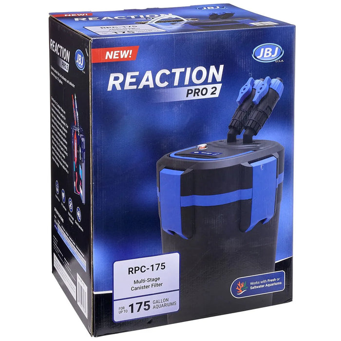 JBJ REACTION PRO 2 - CANISTER FILTER - 13W UV - 530 GPH