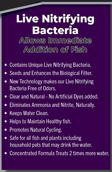 Lifegard Aquatics Live Nitrifying Bacteria 32 oz