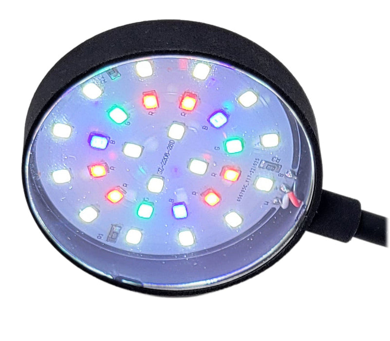 LIFEGARD Aquatic  2.5" Clip-On Full Spectrum USB LED Light with In-Line Controller