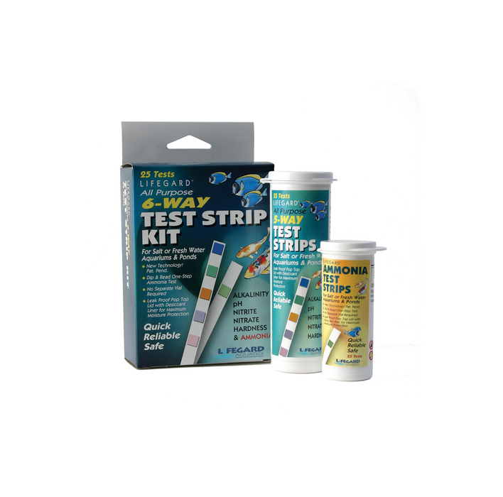 Lifegard Aquatics 6 WAY ALL PURPOSE TEST KIT