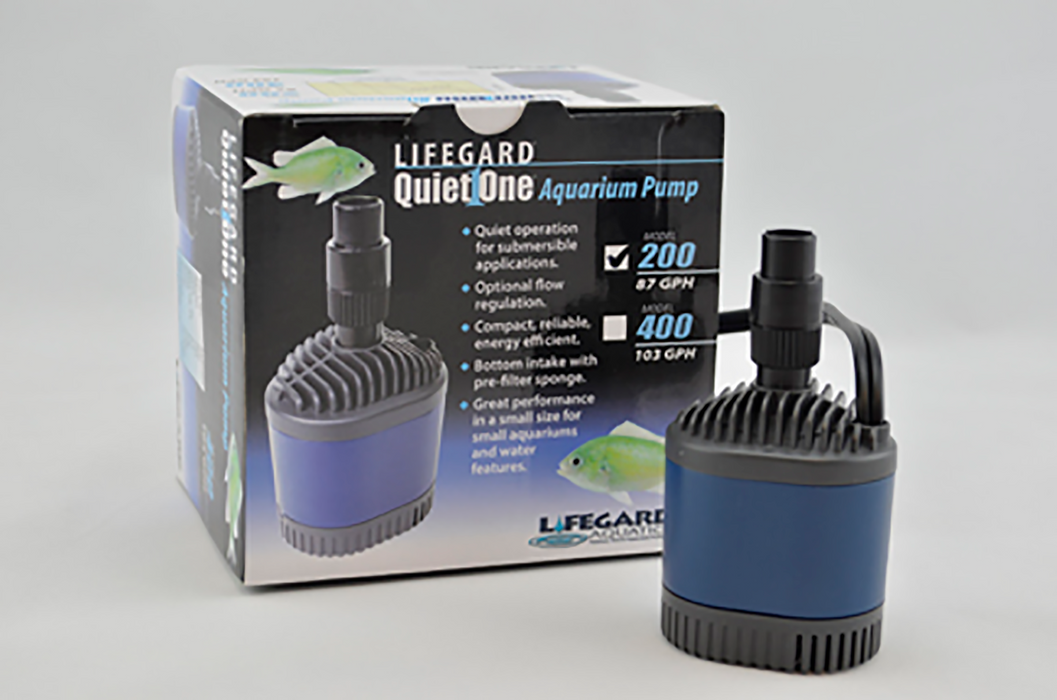 LIFEGARD Aquatic Quiet One Pro Series Aquarium 400 - 103 GPH