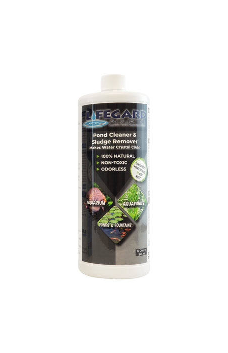 Lifegard Aquatics Pond and Aquarium Cleaner & Sludge Remover 32 oz