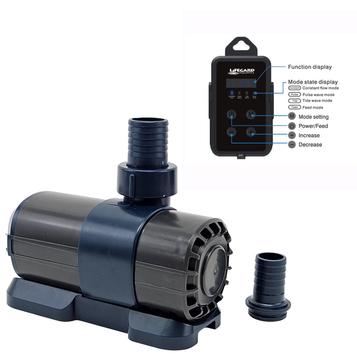 LIFEGARD Aquatic Quiet One DC Pump 2,640 GPH with Controller