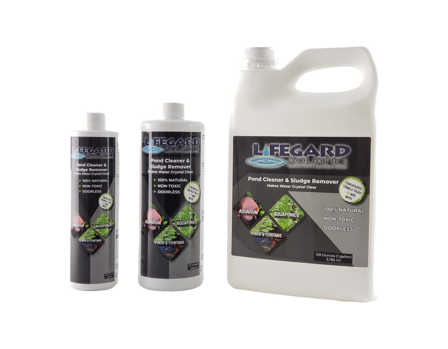 Lifegard Aquatics Pond and Aquarium Cleaner & Sludge Remover 128 oz